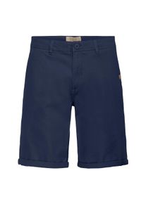 Chinoshorts Blend "Chinoshorts BHMTirex", Herren, Gr. L, N-Gr, blau (marineblaus), Obermaterial: 98% Baumwolle CO. 2% Elasthan EL., Hosen Chinoshorts