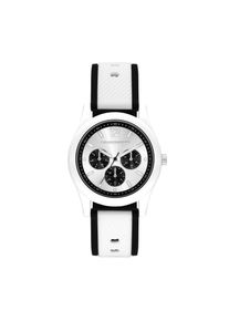 Quarzuhr Skechers "Brooklake", wei&szlig;, schwarz, Armbanduhren, Damen, Quarzuhr, Armbanduhr, Damenuhr, Silikonarmband, analog, Tag, Wochentag