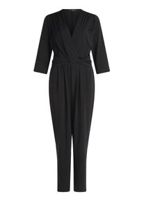Jumpsuit Betty Barclay "Jumpsuit mit Eingrifftaschen", Damen, Gr. 42, EURO, schwarz, Obermaterial: 94% Polyester PES. 6% Elasthan EL., Overalls Jumpsuit