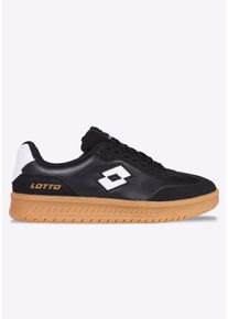 Sneaker Lotto, Herren, Gr. 42, wei&szlig; (schwarz, wei&szlig;), Synthetik, Schuhe Sneaker