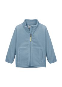 Fleecejacke "FIOS 1 MNS FLC JCKT", Kinder, Gr. 122/128, hellblau, Obermaterial: 100% Polyester, FIRST INSTINCT BY Killtec, Jacken Fleecejacke, Fleecejacke mit Streifen, Kinnschutz, Namensetikett, Taschen