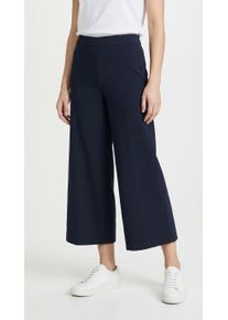 Stretch-Hose MAC "CORALIE cropped", Damen, Gr. 46, N-Gr, dunkelblau, Web, Obermaterial: 91% Polyester, 9% Elasthan, unifarben, bequem kn&ouml;chelfrei, Hosen Stretch-Hose, Elastischer Bund, bequeme Passform