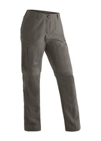 Outdoorhose Maier Sports "Nicole", Damen, Gr. 22, Kurzgr&ouml;&szlig;en, braun (schlamm), 100% Polyamid, Hosen Outdoorhose, Damen Zip-Off Wanderhose, schnelltrocknende Trekkinghose, Regular Fit