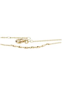 Goldarmband Firetti "Schmuck Geschenk Gold 585, gl&auml;nzend, gedrehtes Element", gold (gelbgoldfarben), Armb&auml;nder, Damen, 17,5cm, Gelbgold 585, Goldarmband