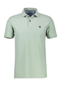 Poloshirt Lerros "Poloshirt mit COOL & DRY in GROSSEN GR&Ouml;SSEN", Herren, Gr. 5XL, bay gr&uuml;n, 60% Baumwolle, 40% Polyester, ohne Ausschnitt, Shirts Poloshirt, &Uuml;bergr&ouml;&szlig;e, Feuchtigkeitsregulierend, angenehm k&uuml;hl, Pflegeleicht