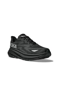 Laufschuh Hoka One One "CLIFTON 9 GORE-TEX", Herren, Gr. 44, schwarz, schwarz, Synthetik, Textil, Schuhe Laufschuh, wasserdicht