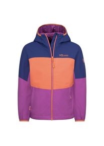 Regenjacke Trollkids "KIDS BJORDAL JACKET", Kinder, Gr. 176, violet blau, papaya, mallow pink, Web, Obermaterial: 100% Polyester. Futter: 100% Polyester, Jacken Regenjacke, &Uuml;bergangsjacke f&uuml;r Kinder und Jugendliche, sportlicher Stil