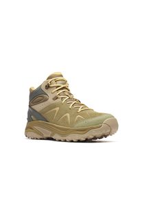 Wanderschuh Merrell "YOKOTA 3 MID GORE-TEX", Herren, Gr. 47, drab, Leder, Synthetik, Schuhe Wanderschuh, wasserdicht dank Gore-Tex Membrane