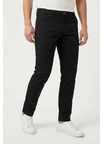 Jack & Jones PlusSize Chinohose "JPSTMARCO JJDAVE LC NOOS PLS", Herren, Gr. 40(XXXL), L&auml;nge 34, schwarz, Web, Obermaterial: 98% Baumwolle, 2% Elasthan, JACK & JONES PLUSSIZE, unifarben, slim fit kn&ouml;chellang, Hosen Chinohose