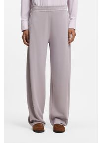Jogginghose BOSS Orange "Eluxey Premium Damenmode", Damen, Gr. XL (42), N-Gr, open lila 540, Sweatware, Obermaterial: 52% Modal, 46% Polyester, 2% Elasthan, unifarben, relaxed fit lang, Hosen Jogginghose, Balloon Fit