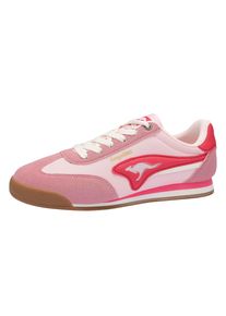 Sneaker Kangaroos "K-VRW KANSAS", Damen, Gr. 37, frost pink, paradise pink, Synthetik, Textil, Schuhe Sneaker