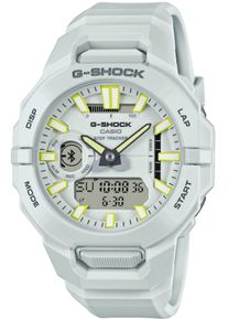 Smartwatch Casio G-SHOCK, wei&szlig; (grau, grau), Smartwatches, Herren, Smartwatch, Armbanduhr, Herrenuhr, Stoppfunkt., Lifelog Funktion,Hand Moving Funk.