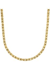 K&ouml;nigskette Amor "2037333" Gr. 50, gold (gelbgoldfarben), Halsketten, Damen, 50, Edelstahl, B: 3,9mm, K&ouml;nigskette, B:3,9mm