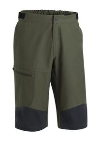 Bermudas Maier Sports "Stoneflex Shorts M", Herren, Gr. 58, Normalgr&ouml;&szlig;en, moosgr&uuml;n, 58% Baumwolle, 42% Polyester, Hosen Bermudas, Herren Wanderhose, robuste Cargohose, kurze Outdoor-Hose, Regular Fit