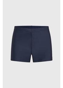 O`Neill Badehose O'NEILL "O'NEILL ESSENTIALS RACER", Herren, Gr. M, N-Gr, blau (ink blau), Obermaterial: 84% Polyester, 16% Elasthan, Badehosen Badehose, mit innenliegendem Kordelzug im Bund, gute Passform