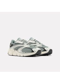 Laufschuh Reebok "ZIG HYPNOTICA", Damen, Gr. 47, chalk, light fog, grau 6, Synthetik, Textil, Schuhe Laufschuh