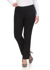 Stretch-Jeans KjBRAND "Betty Denim Stretch", Damen, Gr. 54, N-Gr, schwarz, Denim/Jeans, Obermaterial: 85% Baumwolle, 13% Polyester, 2% Elasthan, unifarben, Basic lang, Jeans Stretch-Jeans, mit Stretch