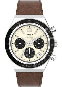 Chronograph Timex "DIVER INSPIRED", braun, Armbanduhren, Damen, Chronograph, Quarzuhr, Armbanduhr, Herrenuhr, Datum, Leuchtzeiger, Stoppfunktion