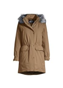 LANDS' END Expeditions-Daunenparka, Damen,  Beige, Polyester, by Lands' End