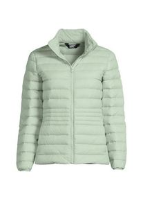 LANDS' END Daunenjacke WANDERWEIGHT Verstaubar Ultraleicht, Damen,  Gr&uuml;n, Nylon/Entendaunen, by Lands' End