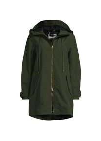 LANDS' END Squall Regenjacke in A-Linie, Damen,  Gr&uuml;n, Nylon, by Lands' End