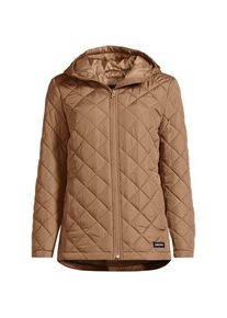 LANDS' END FeatherFree Steppjacke, Damen,  Braun, Polyester, by Lands' End
