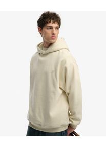 Superdry Herren Baumwolle Gesticktes Logo &Uuml;bergro&szlig;er Kapuzenpullover, Hellgrau - Gr&ouml;&szlig;e: XXL 104060650191839Q005