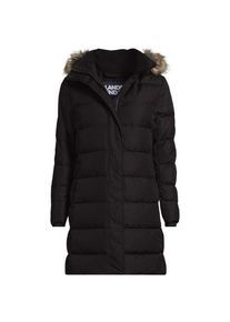 LANDS' END Daunenmantel mit Kapuze, Damen,  Braun, Polyester, by Lands' End