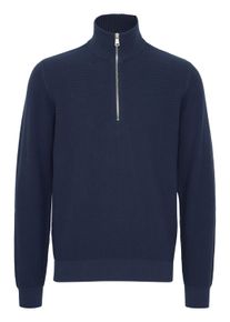 Troyer Blend "Troyer BHPullover", Herren, Gr. XXL, blau (marineblaus), Feinstrick, Obermaterial: 100% Baumwolle CO., unifarben, normal, Pullover Troyer