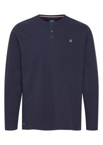 Langarmshirt FQ1924 "Langarmshirt FQGert", Herren, Gr. L, blau (salute), Obermaterial: 100% Baumwolle CO., Shirts Langarmshirt