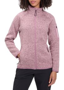 Fleecejacke McKINLEY "DA.-UNTERJACKE SKEENA WMS", Damen, Gr. 48, melange, violet, Obermaterial: 100% Polyester, Jacken Fleecejacke, f&uuml;r k&uuml;hle Temperaturen, mit durchgehendem Rei&szlig;verschluss