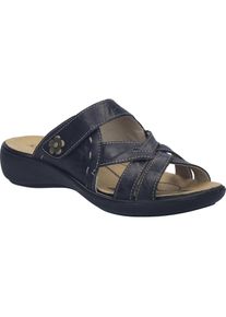 Sandale Josef Seibel "Ibiza 99, schwarz", Damen, Gr. 42, schwarz, Obermaterial: 100% Rindsleder Leather cow., Schuhe Sandale