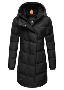 Wintermantel Ragwear "Wintermantel Pavla", Damen, Gr. S, schwarz (schwarz24), Obermaterial: 100% Polyester PES. Obermaterial: Futter: 100% Polyester PES. 100% Polyester PES., M&auml;ntel Wintermantel
