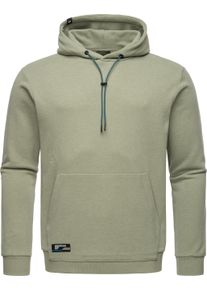 Kapuzenpullover Ragwear "Kapuzenpullover Arrwen", Herren, Gr. S, gr&uuml;n (dusty olive), Obermaterial: 70% Baumwolle CO. 30% Polyester PES., Basic, h&uuml;ftbedeckend, hoch geschlossener Ausschnitt, Pullover Kapuzenpullover