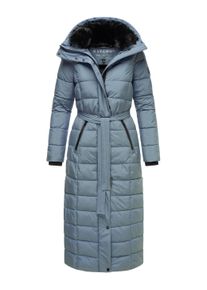 Steppmantel Navahoo "Steppmantel Das Teil XIV", Damen, Gr. XXL, blau (stormy blau), Obermaterial: 100% Polyester PES. Obermaterial: Futter: 100% Polyester PES. 100% Polyester PES., M&auml;ntel Steppmantel