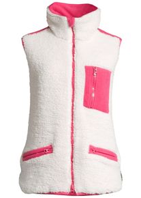 Pl&uuml;schweste SALZHAUT "Weste &Ouml;SCHEN", Damen, Gr. XS, wei&szlig; (sanftes wei&szlig;), Obermaterial: 100% Polyester PES., Westen Pl&uuml;schweste