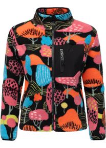 Kapuzensweatjacke Ragwear "Pl&uuml;schjacke Alaris", Damen, Gr. M, bunt (multicombo25), Obermaterial: 100% Polyester PES., Sweatjacken Kapuzensweatjacke