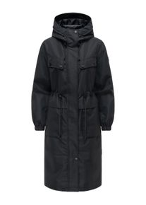 Langmantel Navahoo "Langmantel Kirschwind 14", Damen, Gr. XXL, schwarz, Obermaterial: 100% Polyester PES. Obermaterial: Futter: 100% Polyester PES., M&auml;ntel Langmantel