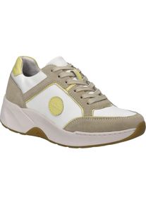 Sneaker Josef Seibel "Lissi 12, beige-multi", Damen, Gr. 40, beige (beige, multi), Obermaterial: 100% Rindsleder Leather cow., Schuhe Sneaker