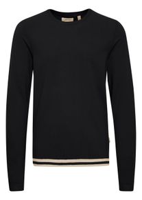 Strickfleece-Pullover Blend "Strickpullover BHPullover", Herren, Gr. XL, schwarz, Obermaterial: 50% Viskose CV. 28% Polyester PES. 22% Nylon NY., Pullover Strickfleece-Pullover