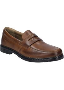 Slipper Josef Seibel "Alastair 06, cognac", Herren, Gr. 47, braun (cognac), Obermaterial: 100% Rindsleder Leather cow., Schuhe Slipper