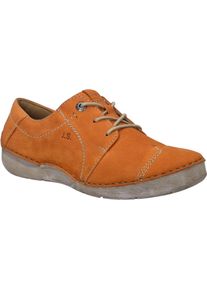 Schn&uuml;rschuh Josef Seibel "Fergey 20, papaya", Damen, Gr. 36, orange (papaya), Obermaterial: 100% Rindsleder Leather cow., Schuhe Schn&uuml;rschuh