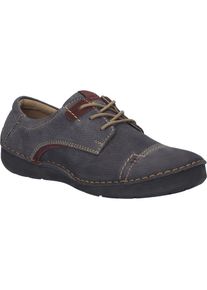 Schn&uuml;rschuh Josef Seibel "Fergey 41, titan-kombi", Damen, Gr. 38, grau (titan, kombi), Obermaterial: 100% Rindsleder Leather cow., Schuhe Schn&uuml;rschuh