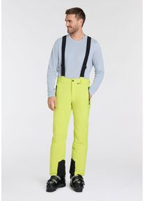 Skihose Icepeak "Icepeak FREIBERG", Herren, Gr. 46, N-Gr, gr&uuml;n (aloe), Obermaterial: 94% Polyester, 6% Elasthan, Hosen Skihose, wasserdicht, winddicht, atmungsaktiv, schnell trocknendes Material