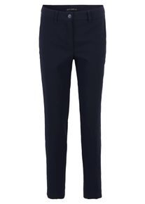 Anzughose Betty Barclay "Businesshose mit B&uuml;gelfalte", Damen, Gr. 46, EURO, blau (dunkelblau), Obermaterial: 86% Polyester PES. 14% Elasthan EL., Hosen Anzughose