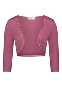 Bolerojacke Vera Mont "Bolero-Jacke figurbetont", Damen, Gr. 34, rosa (sweet bloom), Obermaterial: 92% Viskose CV. 8% Elasthan EL., Jacken Bolerojacke