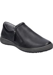 Schn&uuml;rschuh Josef Seibel "Caren 23, schwarz", Damen, Gr. 40, schwarz, Obermaterial: 100% Rindsleder Leather cow., Schuhe Schn&uuml;rschuh