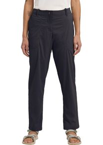 Outdoorhose Jack Wolfskin "DESERT PANTS W", Damen, Gr. 46, Normalgr&ouml;&szlig;en, blau (schwarz, navy), Oberstoff: 95% POLYAMID, 5% ELASTHAN. Futter 1:00% POLYESTER, Hosen Outdoorhose