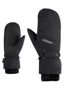 F&auml;ustlinge Ziener "KENDRIA-Z AS PR MITTEN", Damen, Gr. 7.5, schwarz, Obermaterial: 100% Polyester; Innenseite: 100% Polyester; Futter: 100% Polyester; Wattierung: 100% Polyester, Handschuhe F&auml;ustlinge