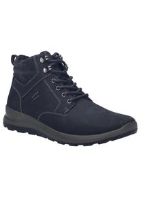 Winterboots Josef Seibel "Marley 53", Herren, Gr. 45, blau (dunkelblau), Nubukleder, Veloursleder, Schuhe Winterboots, Schn&uuml;rboots mit Warmfutter in Weite G